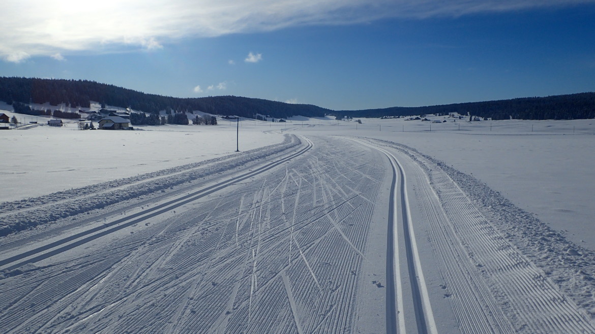 Mit dem Schneetourenbus für den letzten Kilometer!